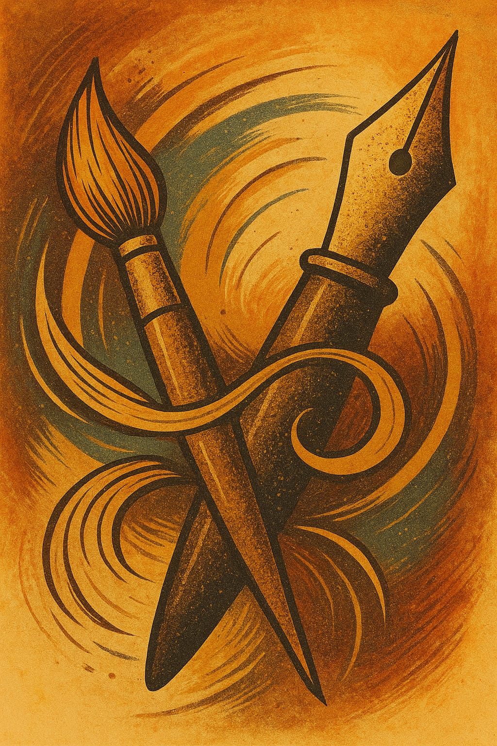 أنفاس الإبداع… تبدأ من الخط 🎨🖊