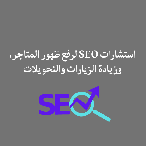 استشارة تحسين المتاجر الإلكترونية وتهيئتها لمحركات البحث