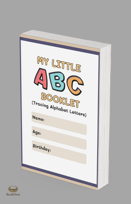  My Little ABC Booklet – كراسة تعليم الحروف الإنجليزية للأطفال