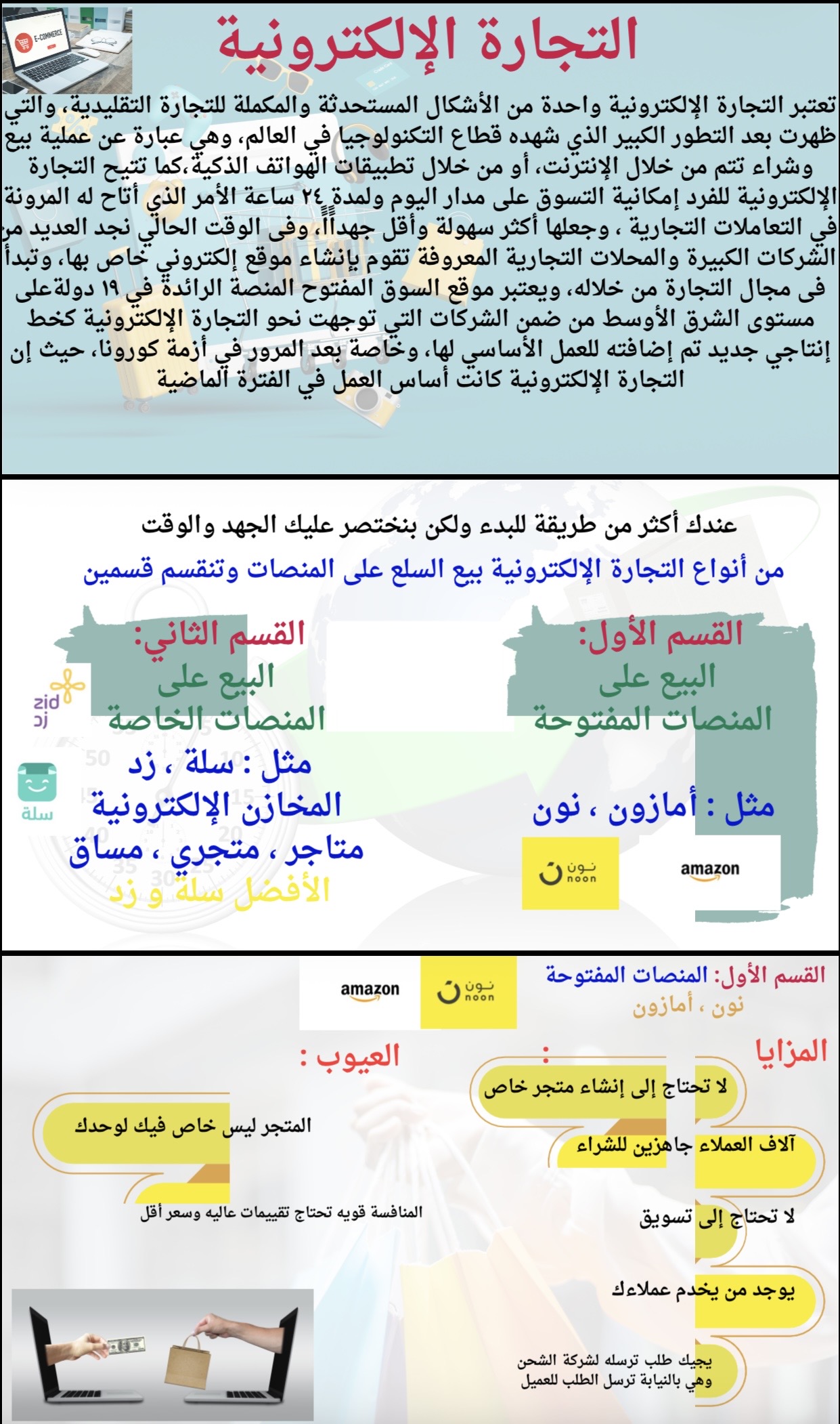 التجارة إلكترونيه 