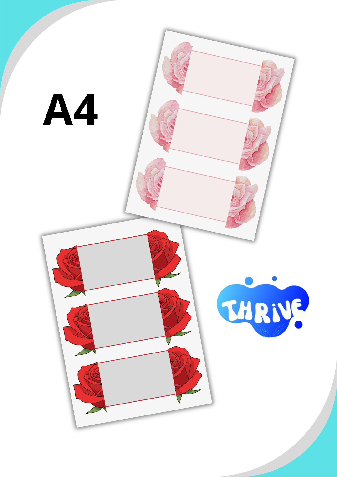 أوراق الورد  