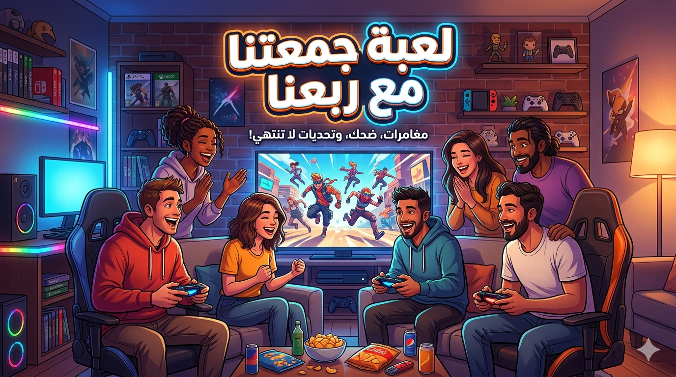 لعبة جمعتنا مع ربعنا