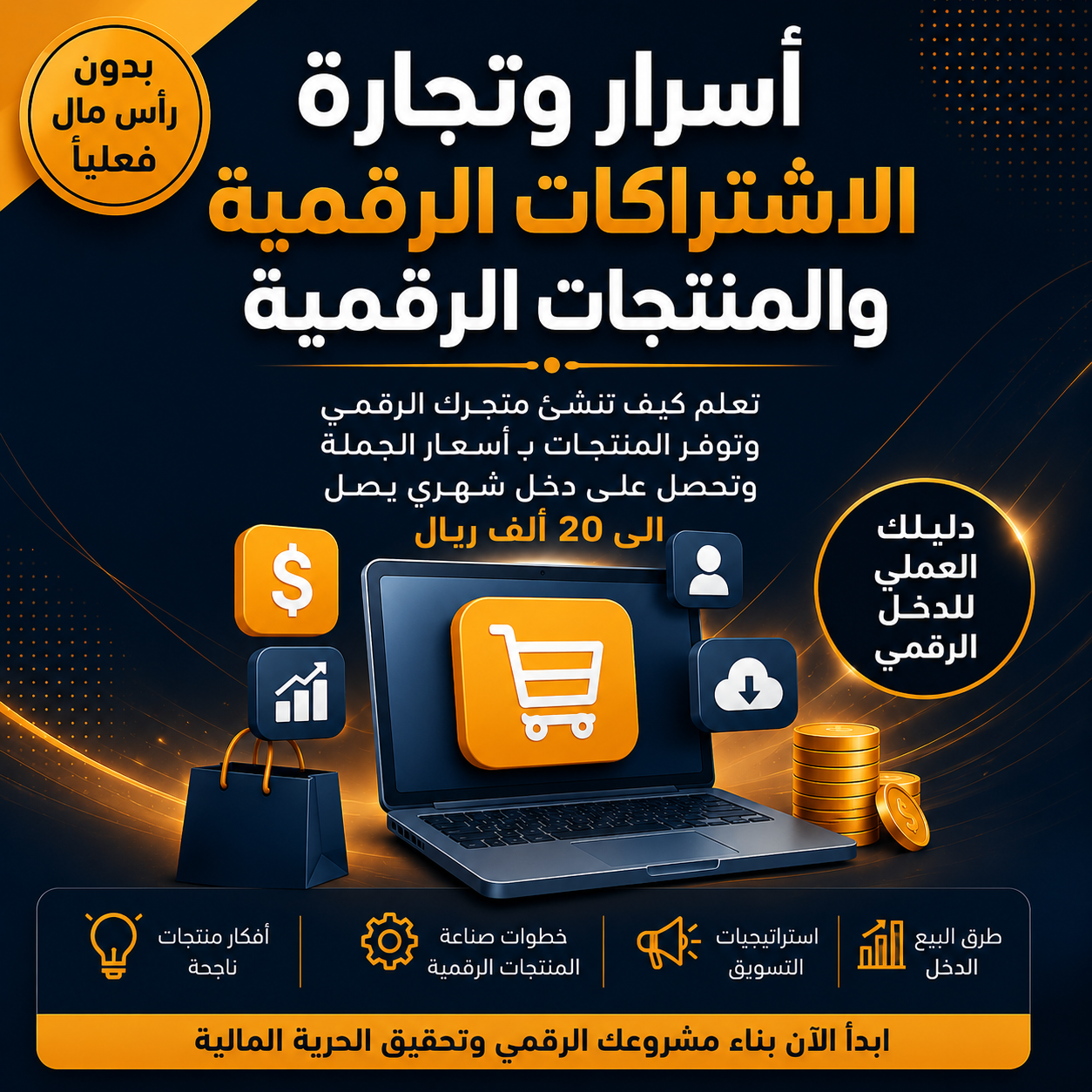 تعريف المنتجات الرقميه و صناعتها و بيعها