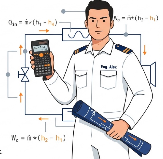 Thermodynamic Analysis for Vapor Compression Cycle