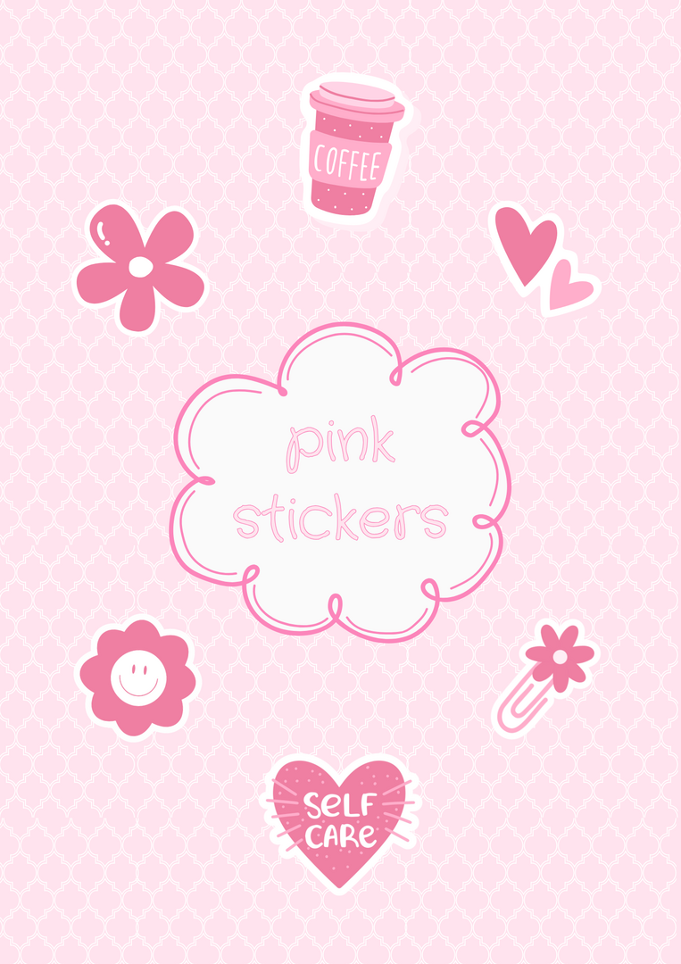 Pink Stickers
