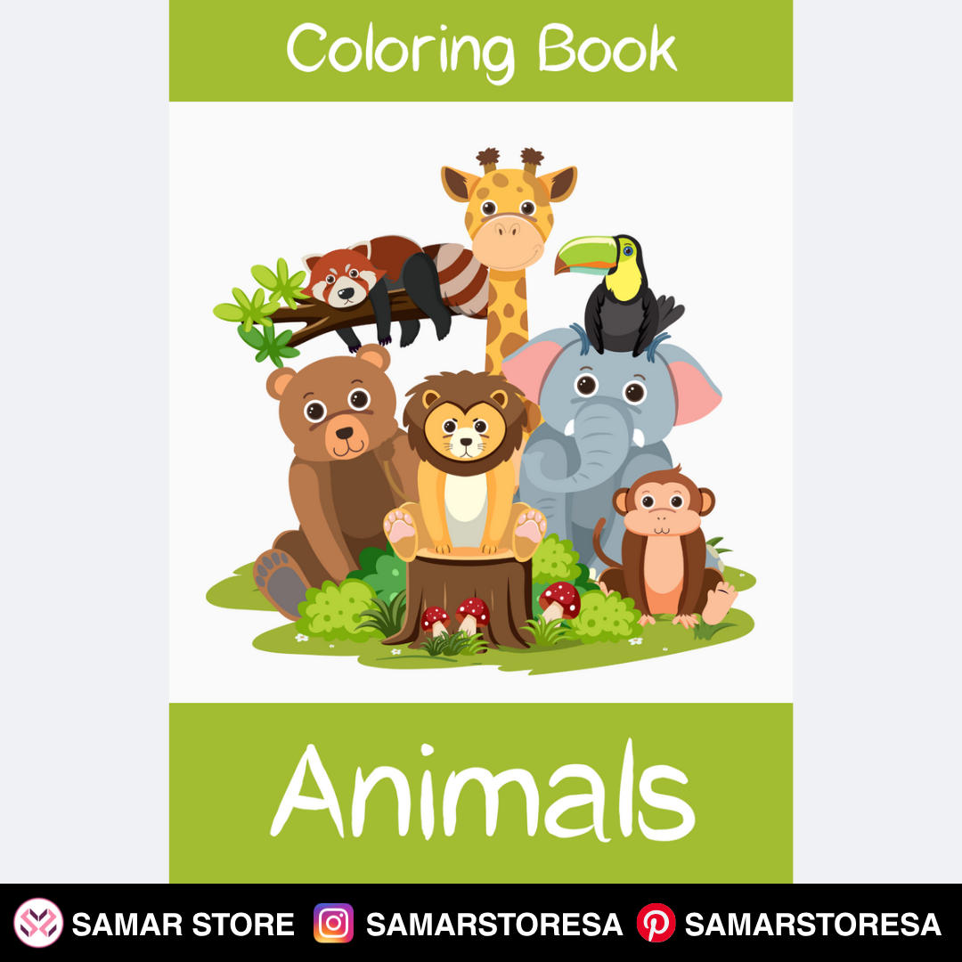 كتاب تلوين الحيوانات