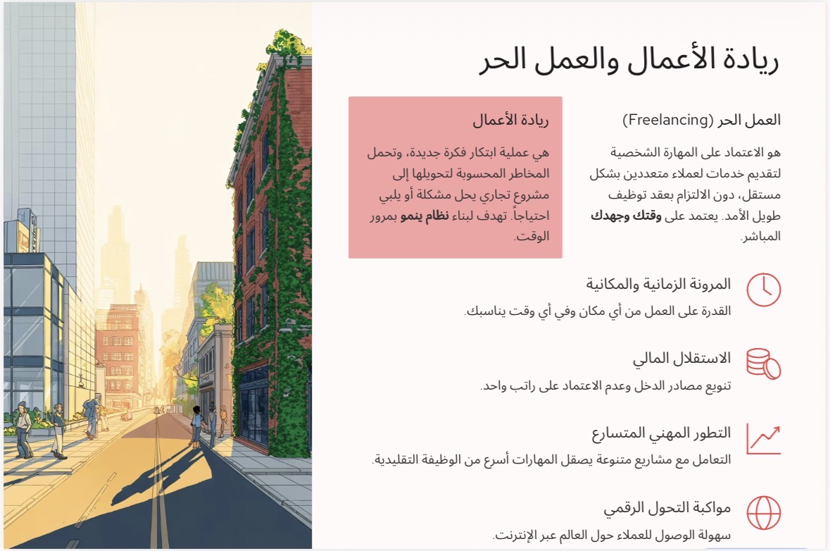 اصنعي مشروعك 