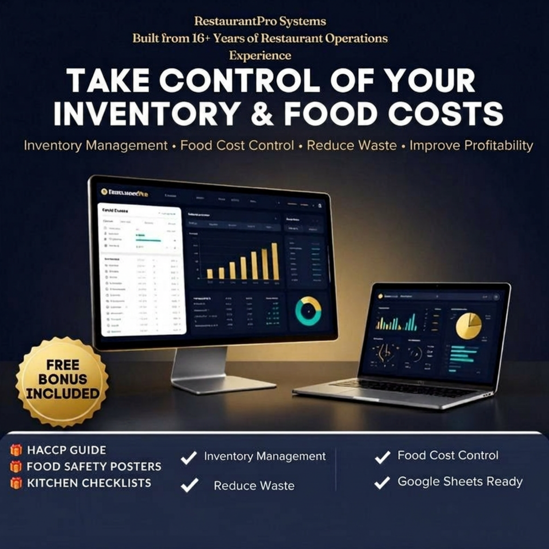 Restaurant Inventory & Food Cost Control System 
