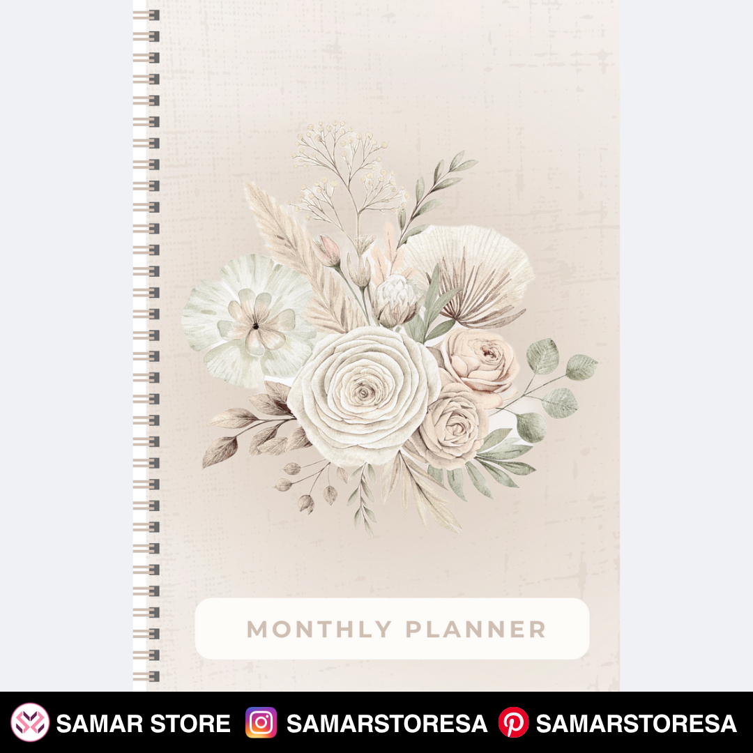 Monthly planner