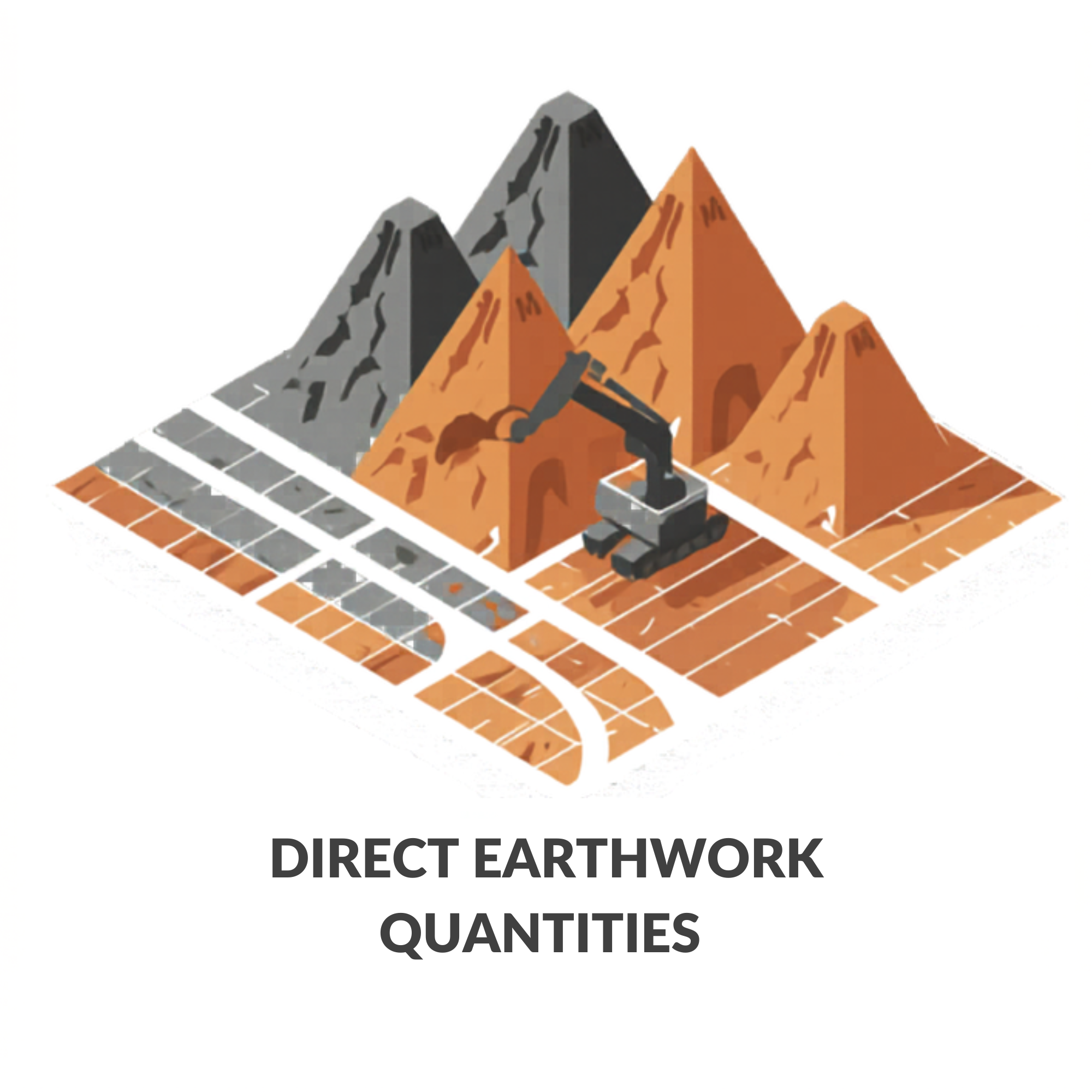 ملف Excel احترافي لحساب كميات الحفر والردم – Direct Earthwork Quantities
