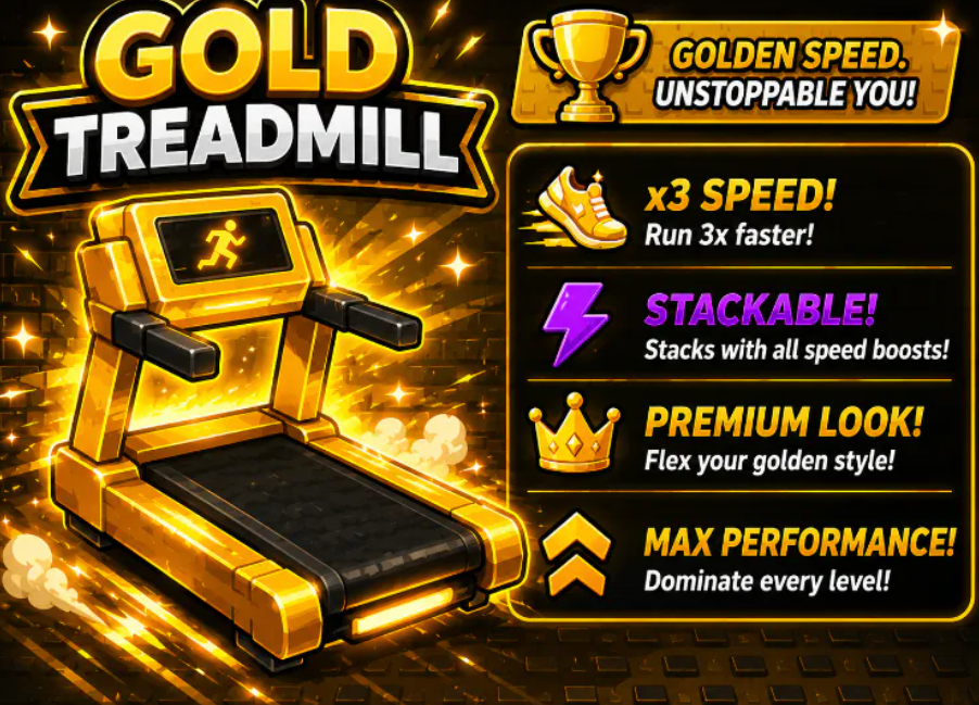 GOLD TREADMILL