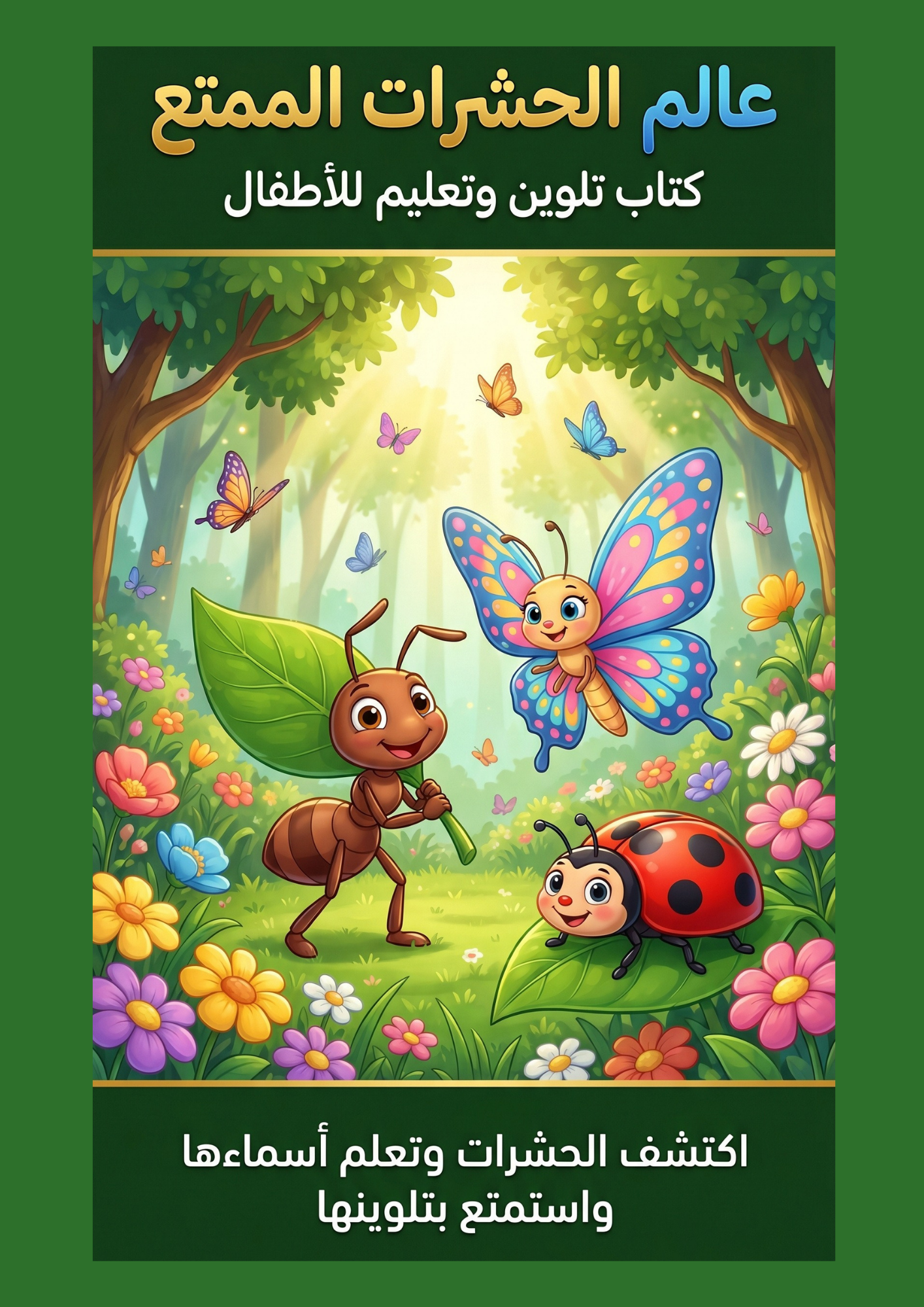 عالم الحشرات الممتع 🐛🍃