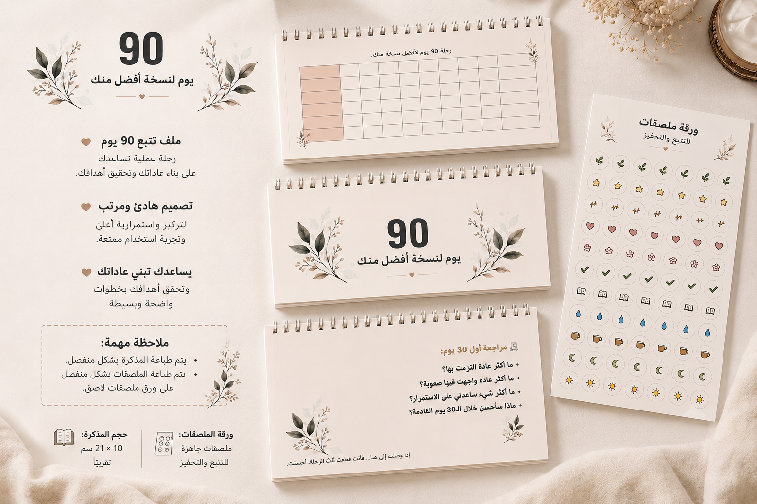 تتبع العادات ٩٠ يوم 