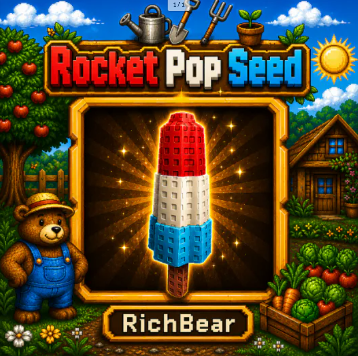  [40حبه]Rocket Pop Seed