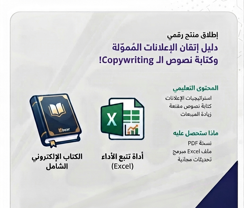 دليل إتقان الإعلانات المُموّلة وكتابة نصوص الـ Copywriting