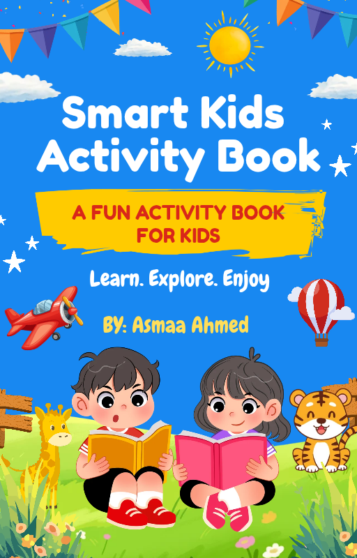 Smart Kids Activity Book – Fun Learning Activities for Kids Ages 4–8
