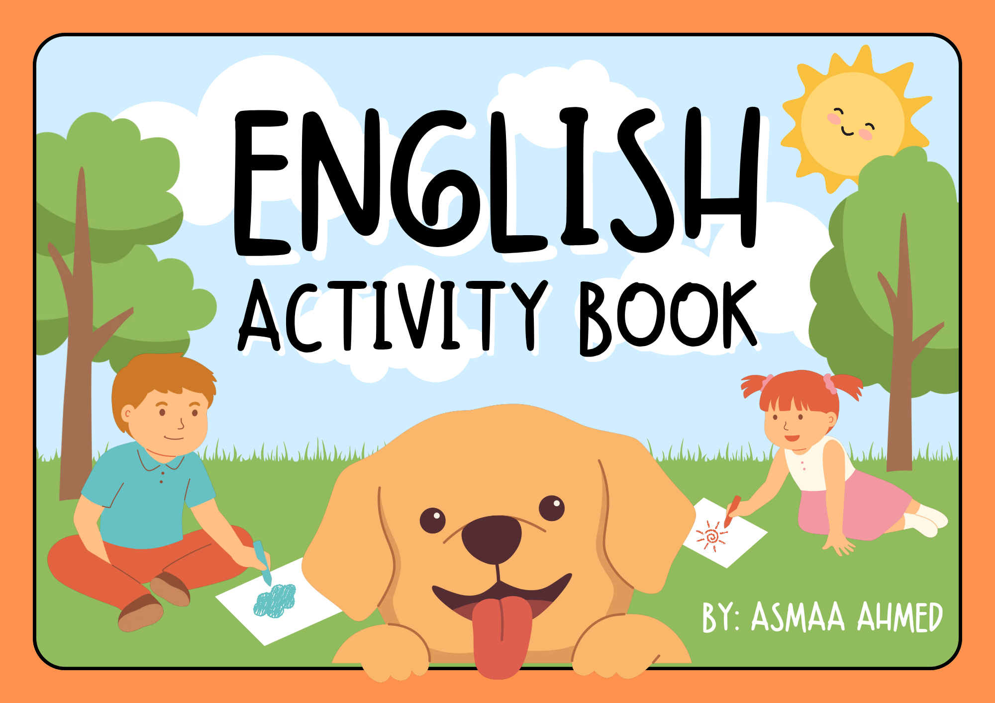 English Activity Book for Kids – Fun Learning Activities for Children