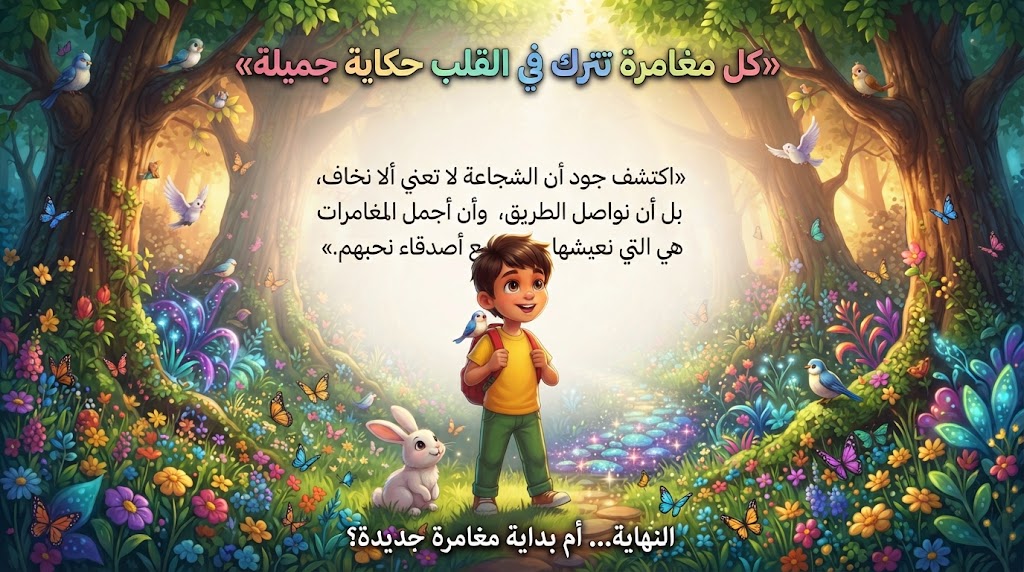 مغامرة في الغابة | قصة أطفال