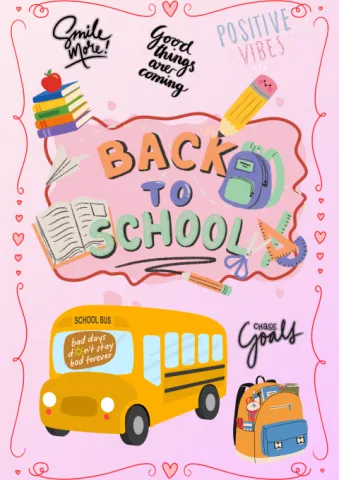 school fun book plantillas