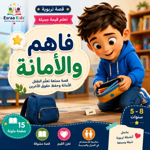 فاهم والأمانة | قصة تربوية للأطفال