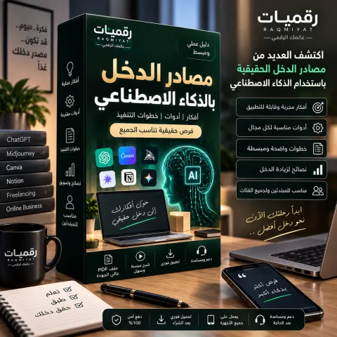مصادر الدخل بالذكاء الاصطناعي