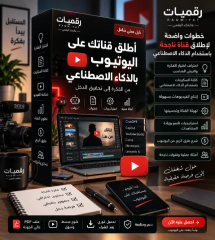 أطلق قناتك على اليوتيوب بالذكاء الاصطناعي | دليل عملي شامل 🚀