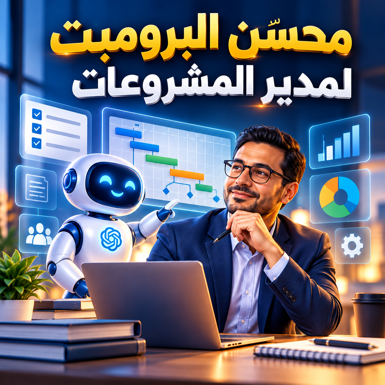 محسّن البرومبت لمدير المشروعات | Project Manager AI Prompt Optimizer