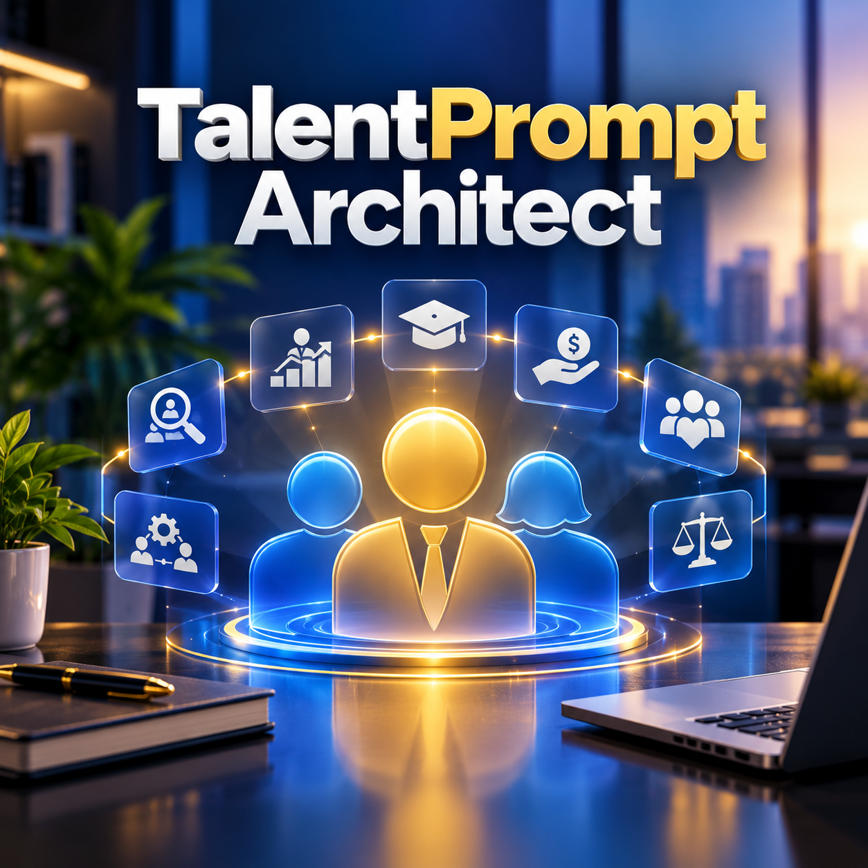 محسن البروموت للموارد البشرية وإدارة المواهب | TalentPrompt Architect