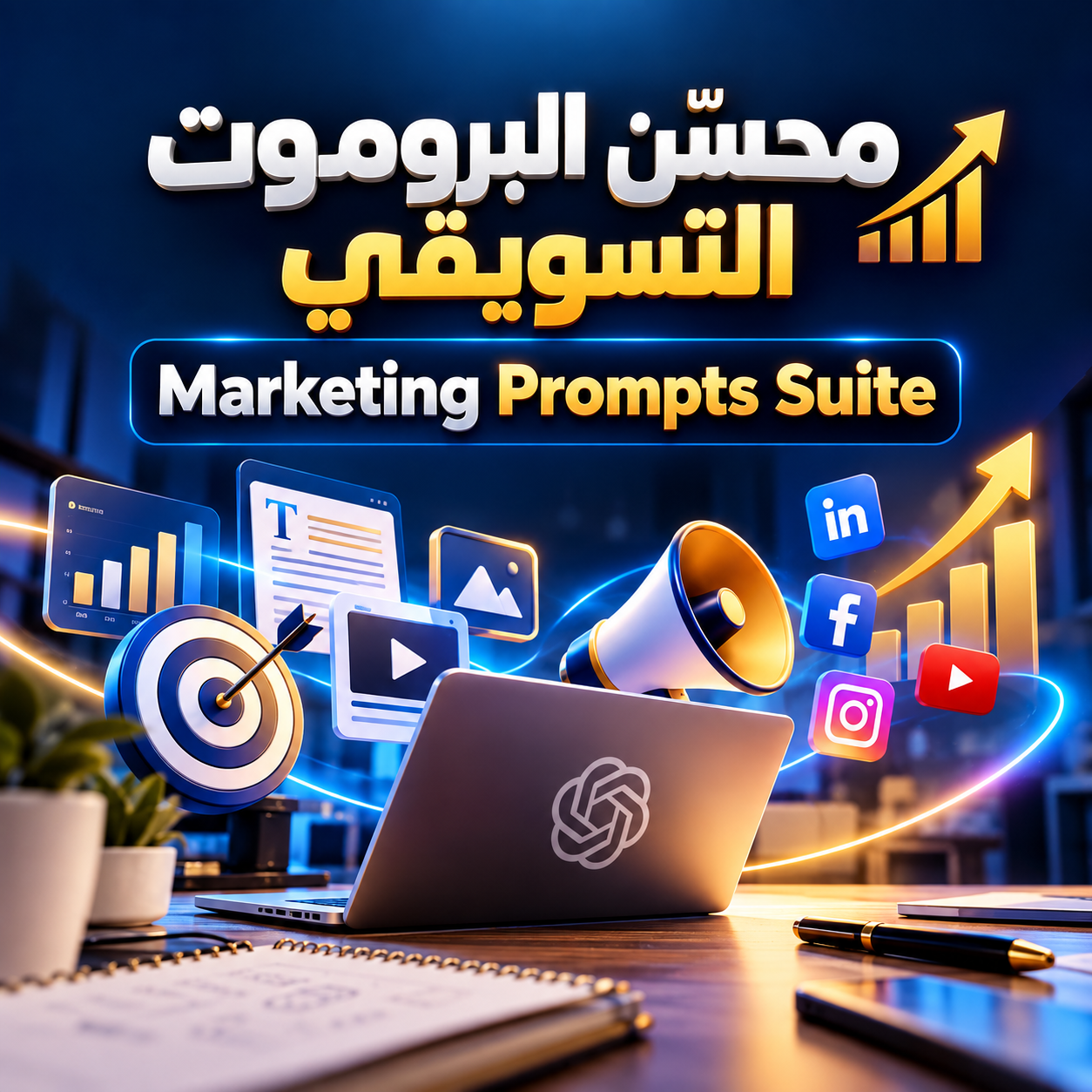 محسّن البروموت التسويقي | Marketing Prompts Suite