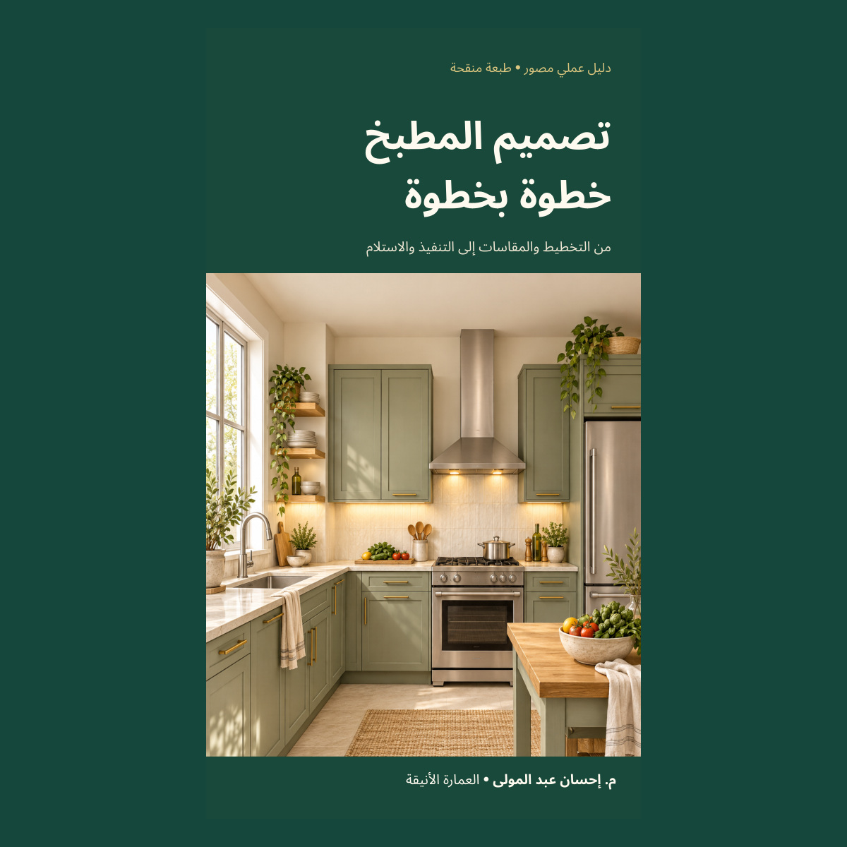 تصميم المطبخ خطوة بخطوة | كتاب عربي مجاني