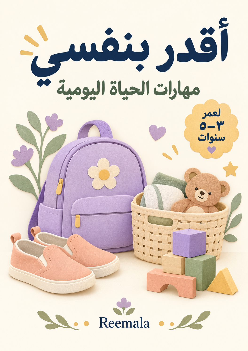 صورة المنتج أقدر بنفسي — أنشطة مهارات الحياة اليومية للأطفال بالعربية