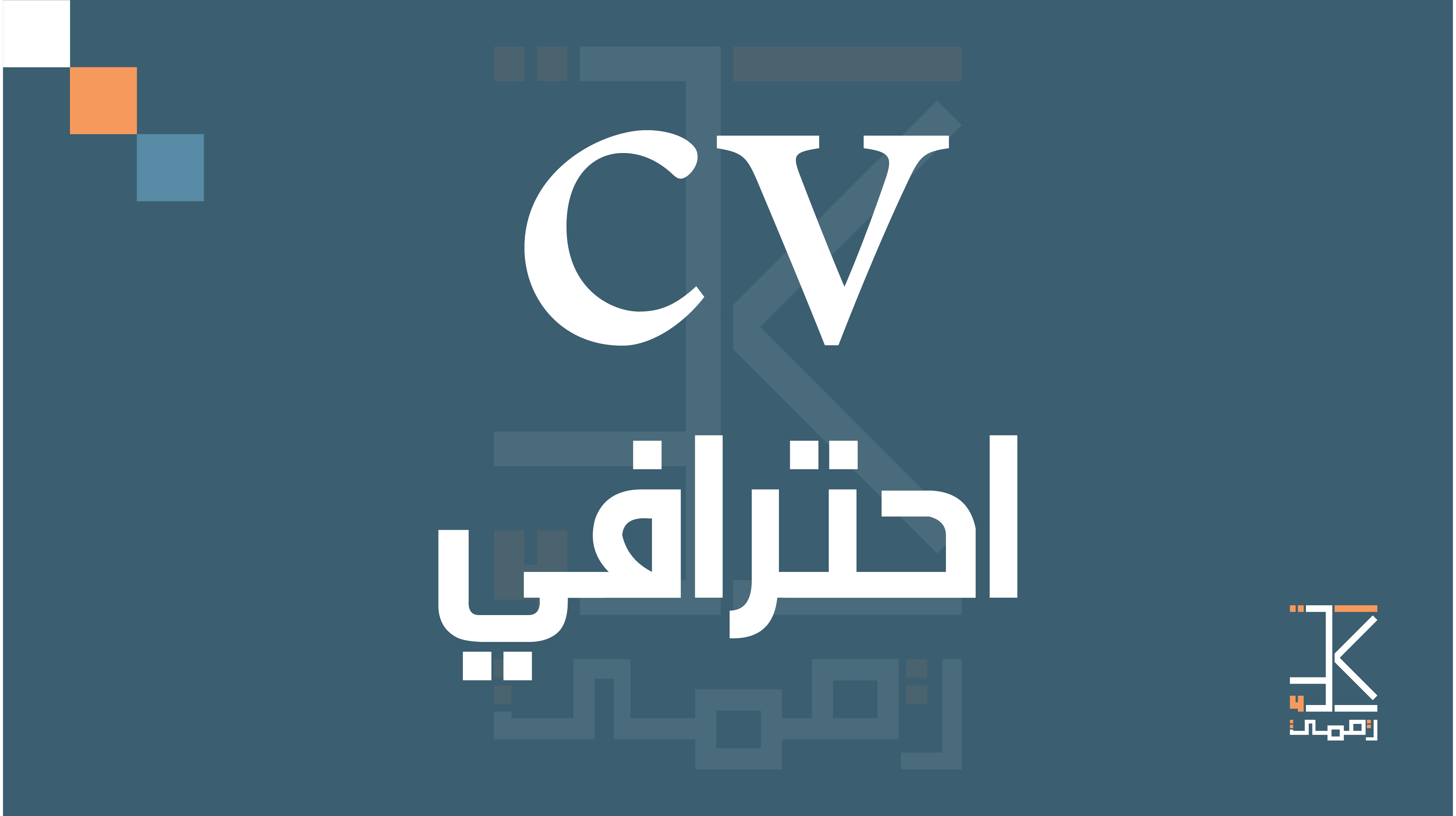 تصميم CV احترافي