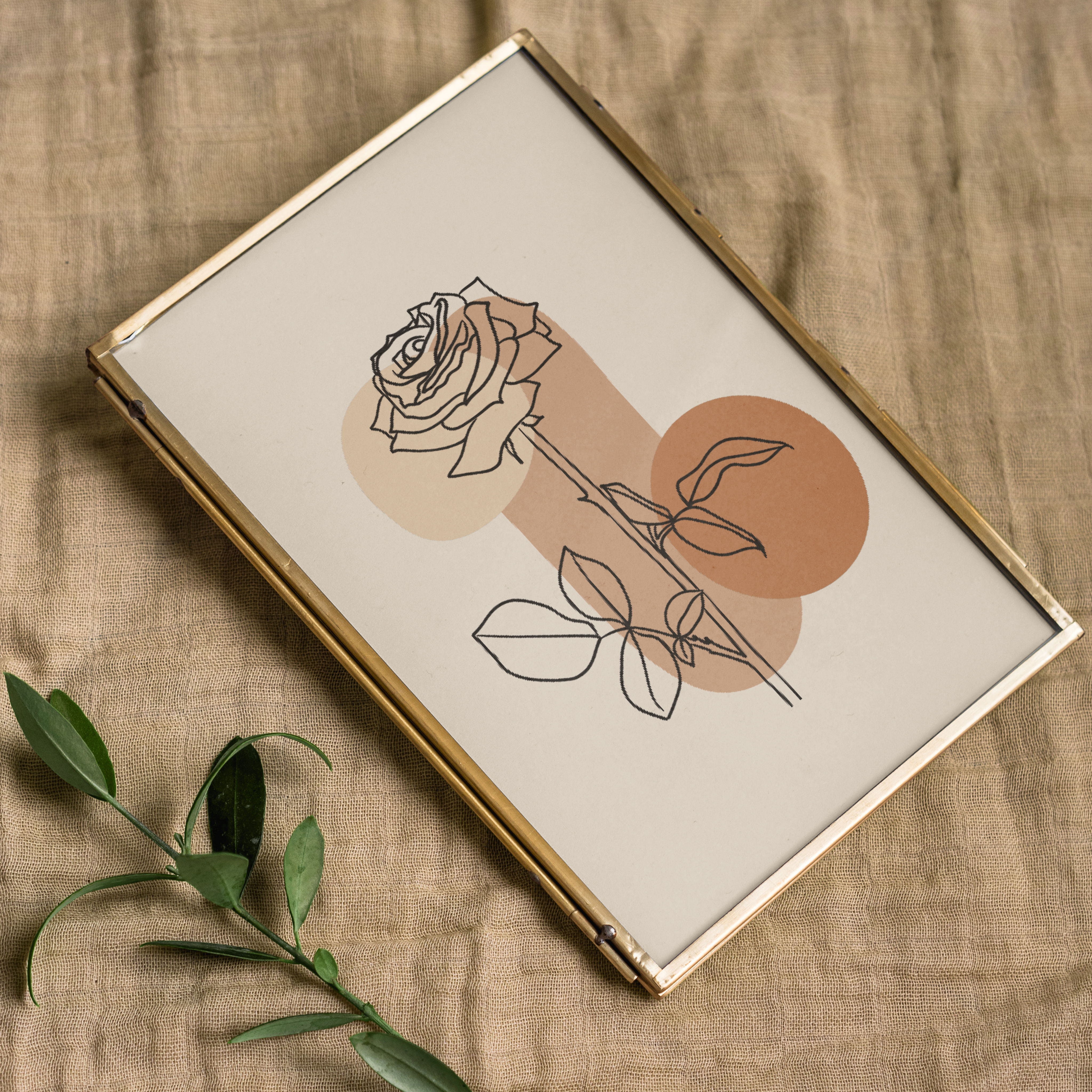 لوحة الزهرة ملف قابل للطباعة