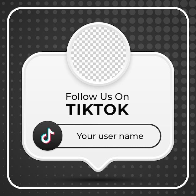 𑁍 متابعين تيك توك TikTok