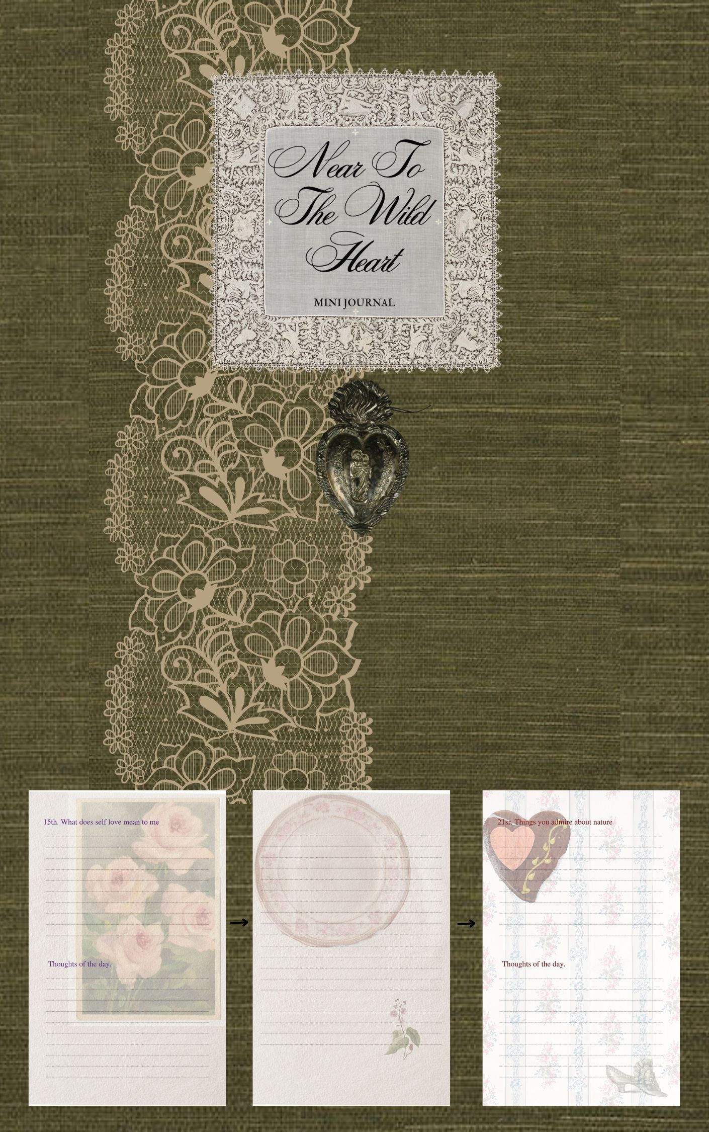 مذكرة رقمية - Near to the wild heart💌