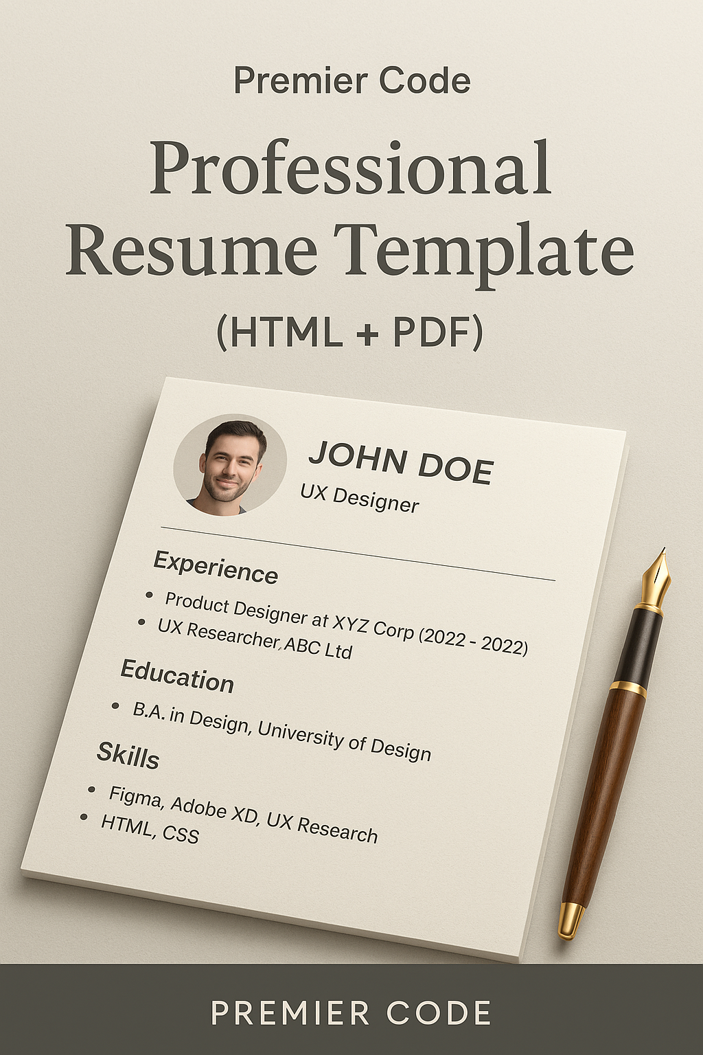 قالب سيرة ذاتية احترافي قابل للتعديل يحتوي على 20 قالب على Canva