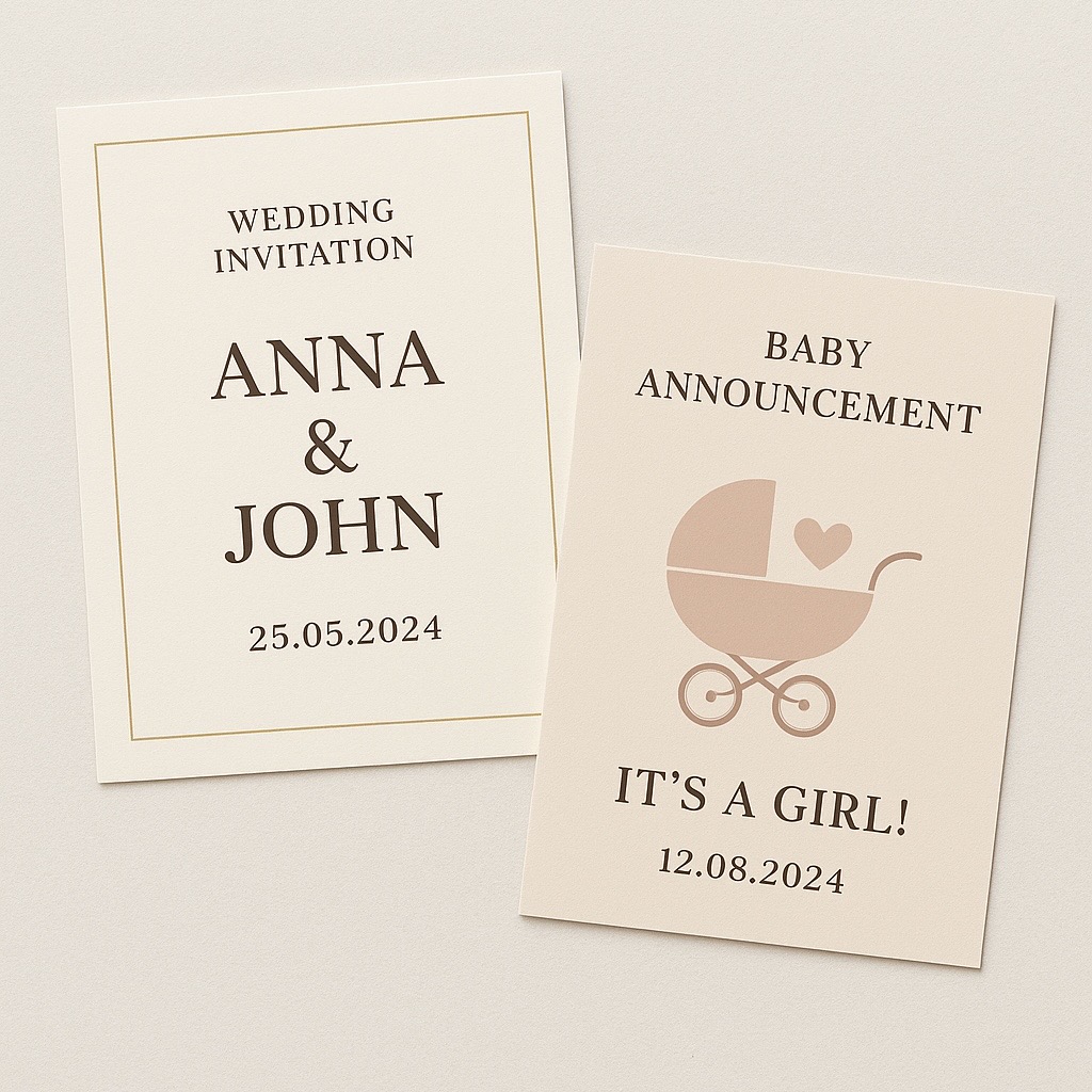 صمّم كرتك بأناقة واحترافية