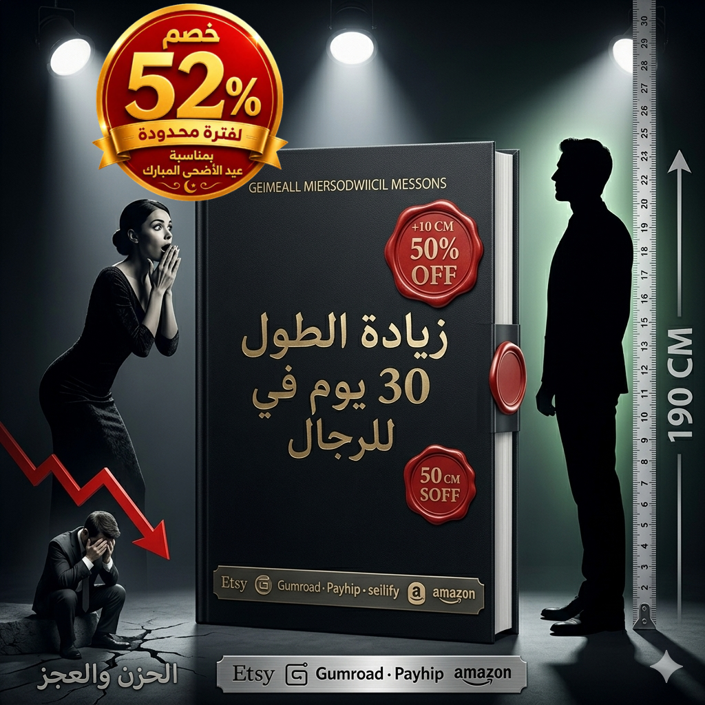 زيادة الطول في30 يوم للرجال | Grow Taller System