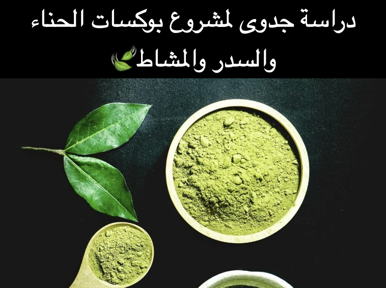 دليلك لمشروع الحناء والسدر والمشط