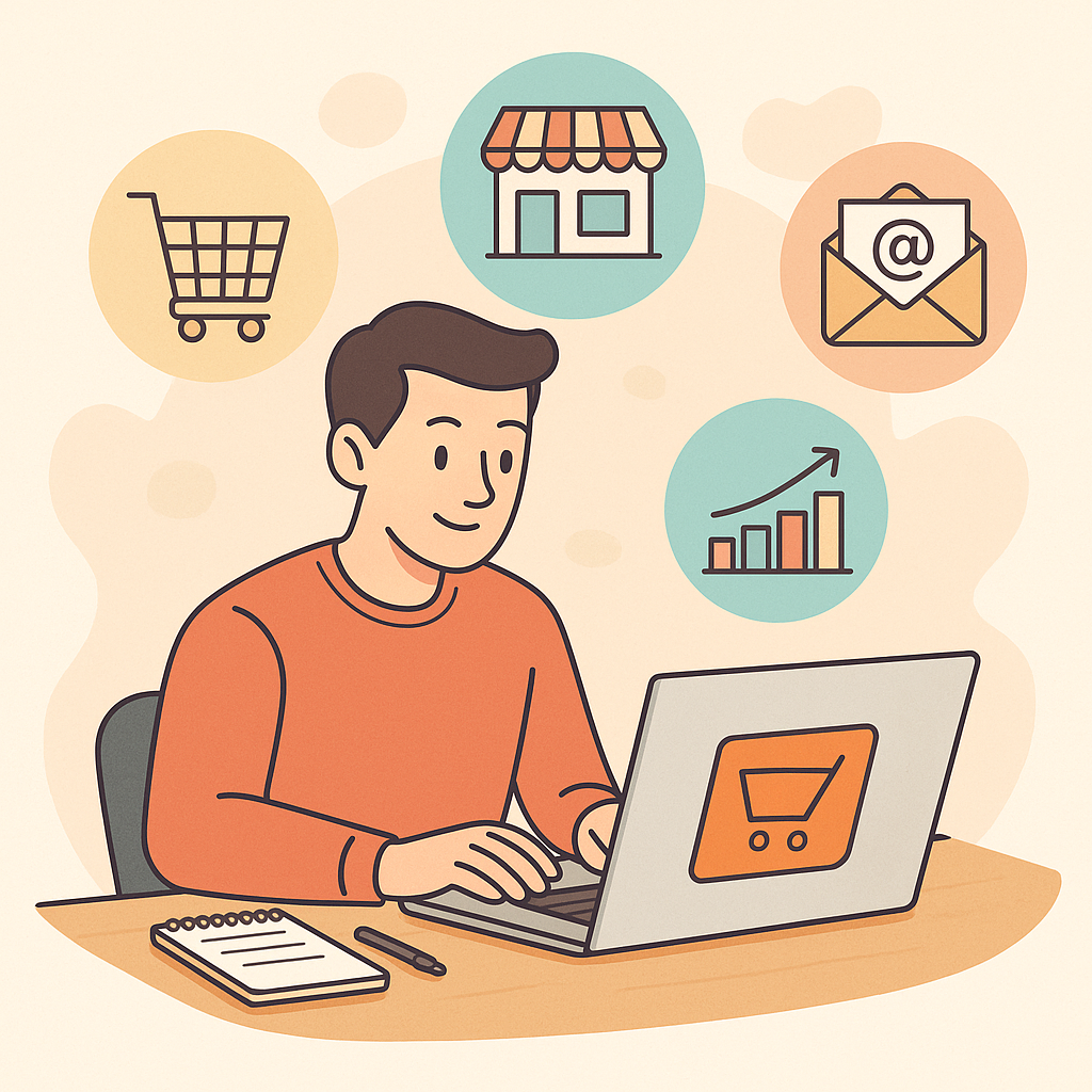 تعليم التجارة الاكترونية للمبتدئين