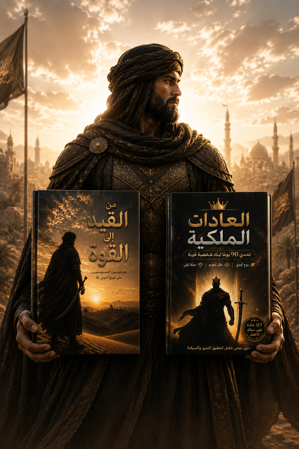 كتاب من القيد الى القوة+ العادات الملكية bdf